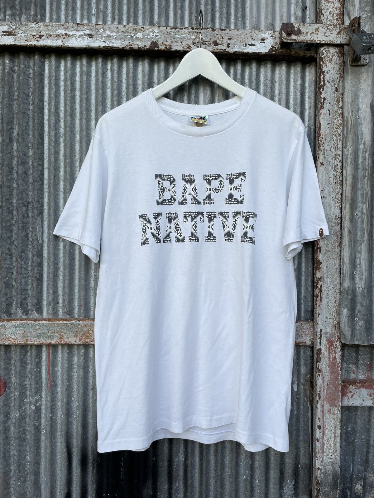 Vintage Bape native Tee shirt