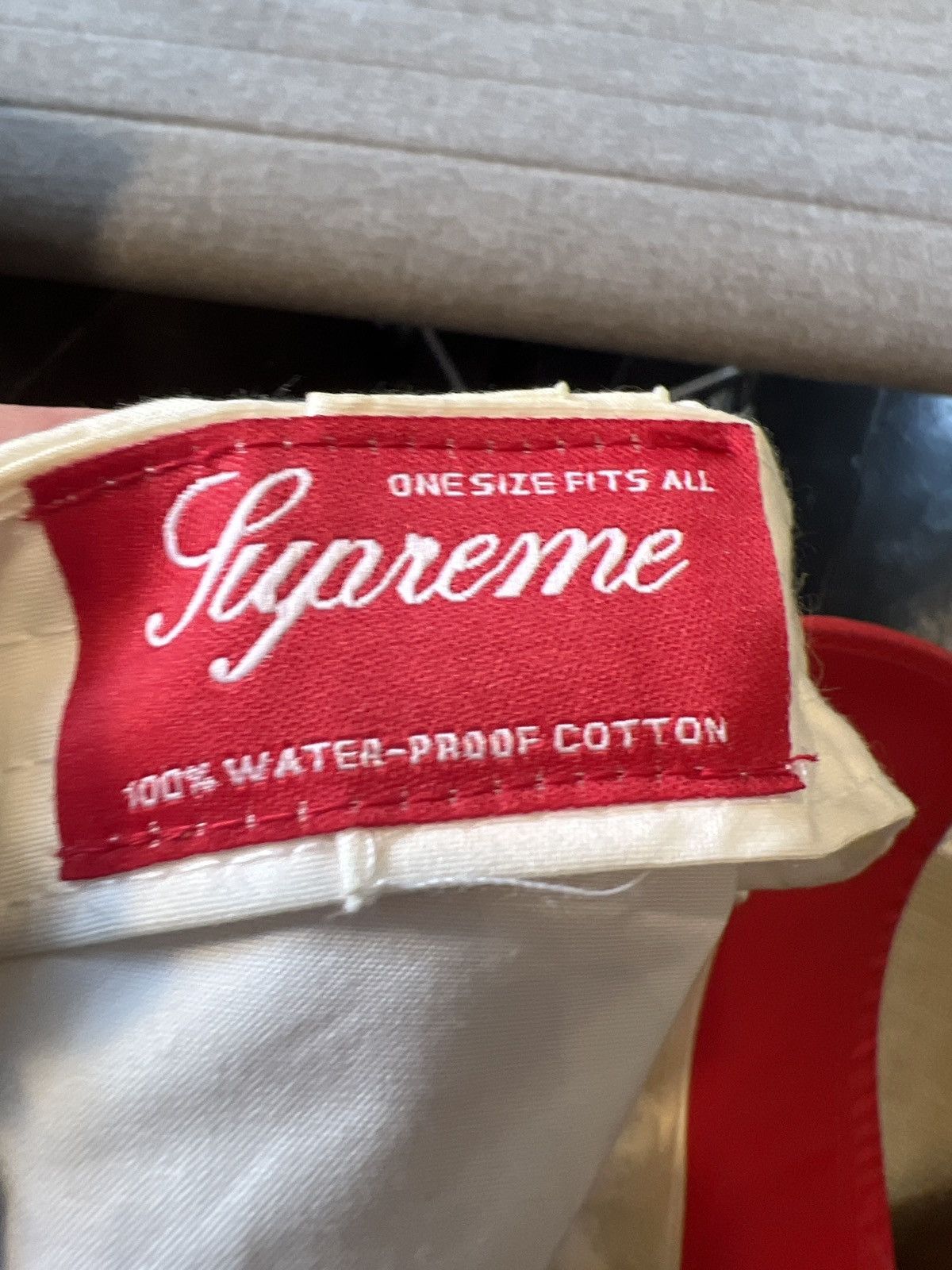 Vintage supreme colorblock 5 panel hat