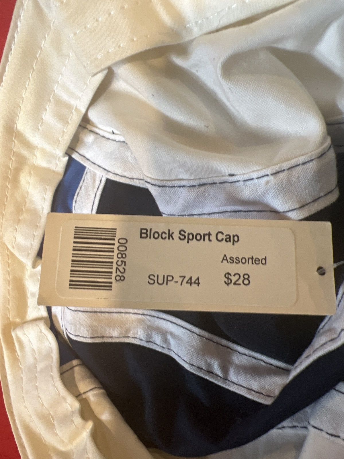 Vintage supreme colorblock 5 panel hat