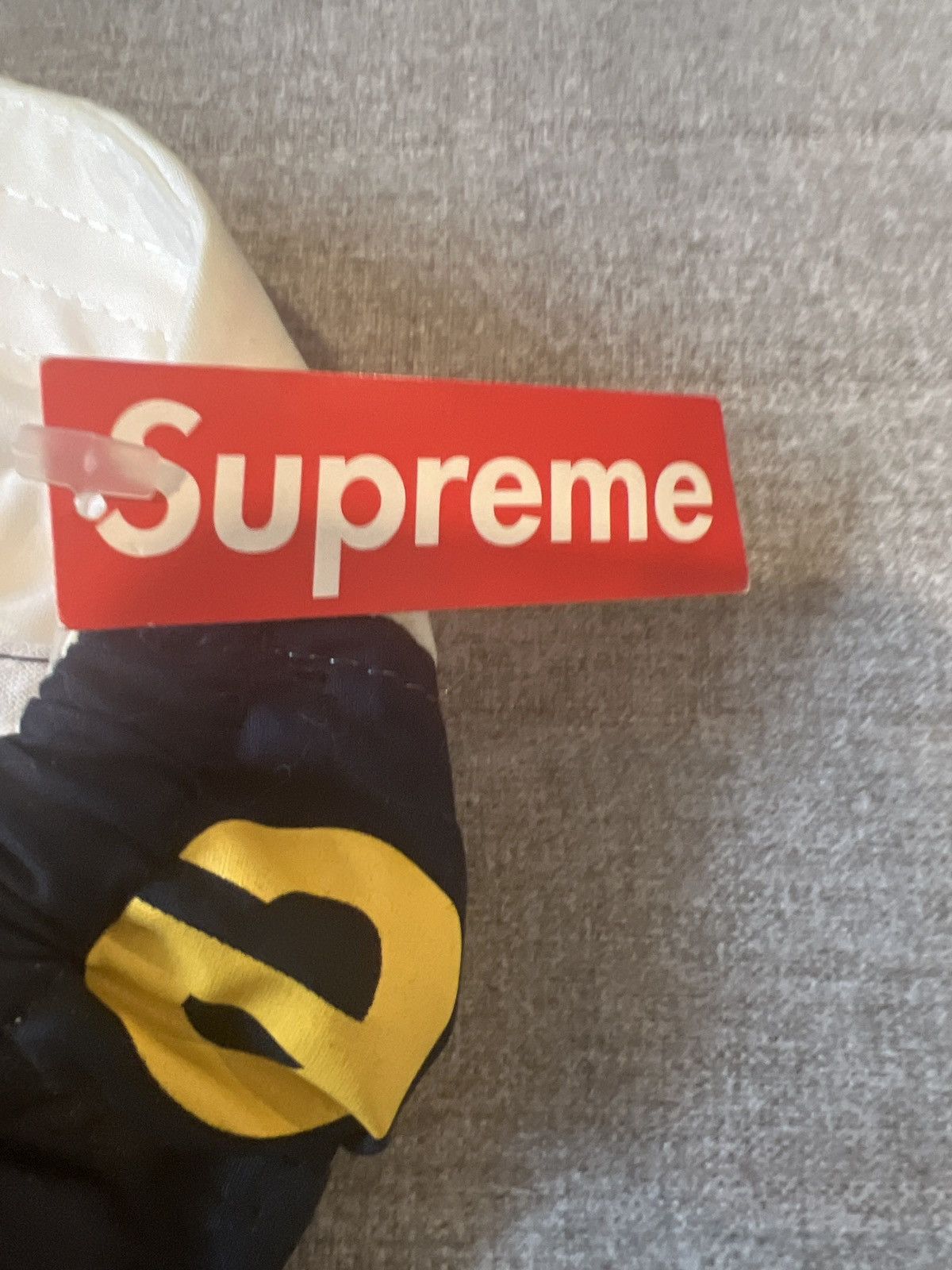 Vintage supreme colorblock 5 panel hat