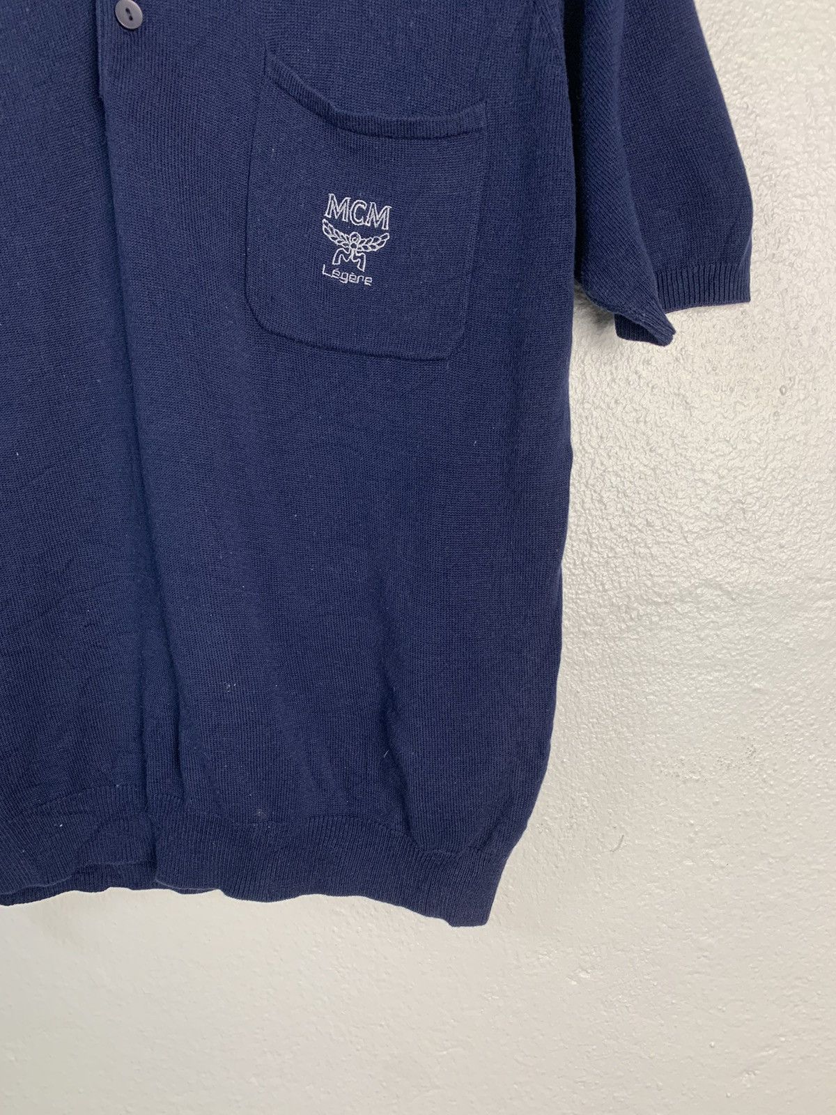 MCM MCM Polo Sweater Size US M / EU 48-50 / 2 - 2 Thumbnail