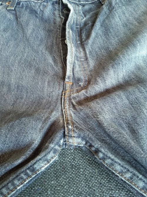 Levi's × Vintage Vintage Levis 501 Straight Leg Distressed Jeans 36x34 Size US 36 / EU 52 - 8 Thumbnail