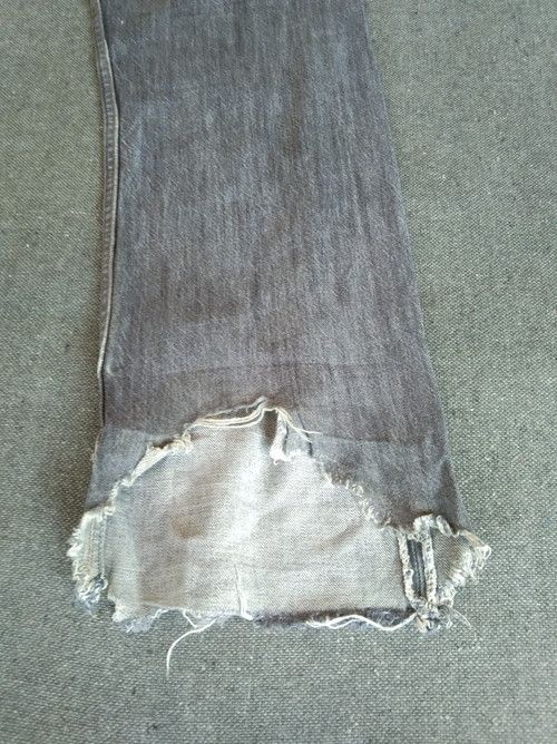 Levi's × Vintage Vintage Levis 501 Straight Leg Distressed Jeans 36x34 Size US 36 / EU 52 - 4 Thumbnail
