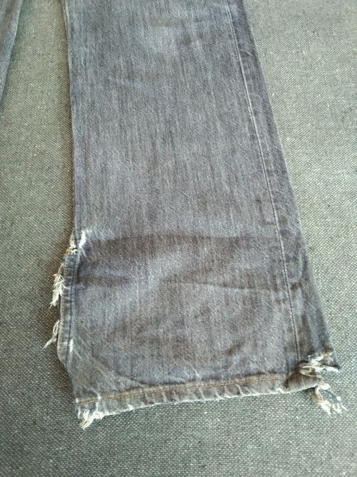 Levi's × Vintage Vintage Levis 501 Straight Leg Distressed Jeans 36x34 Size US 36 / EU 52 - 10 Thumbnail