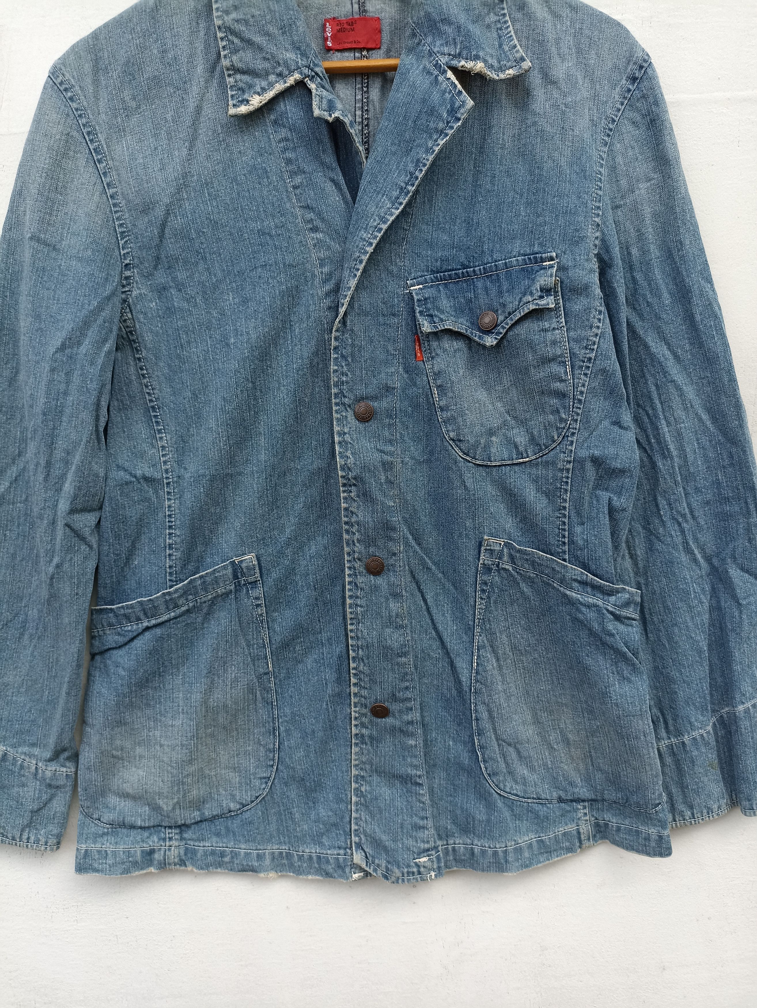 Levi's Vintage Levis Jacket Red tab button Size US M / EU 48-50 / 2 - 5 Thumbnail