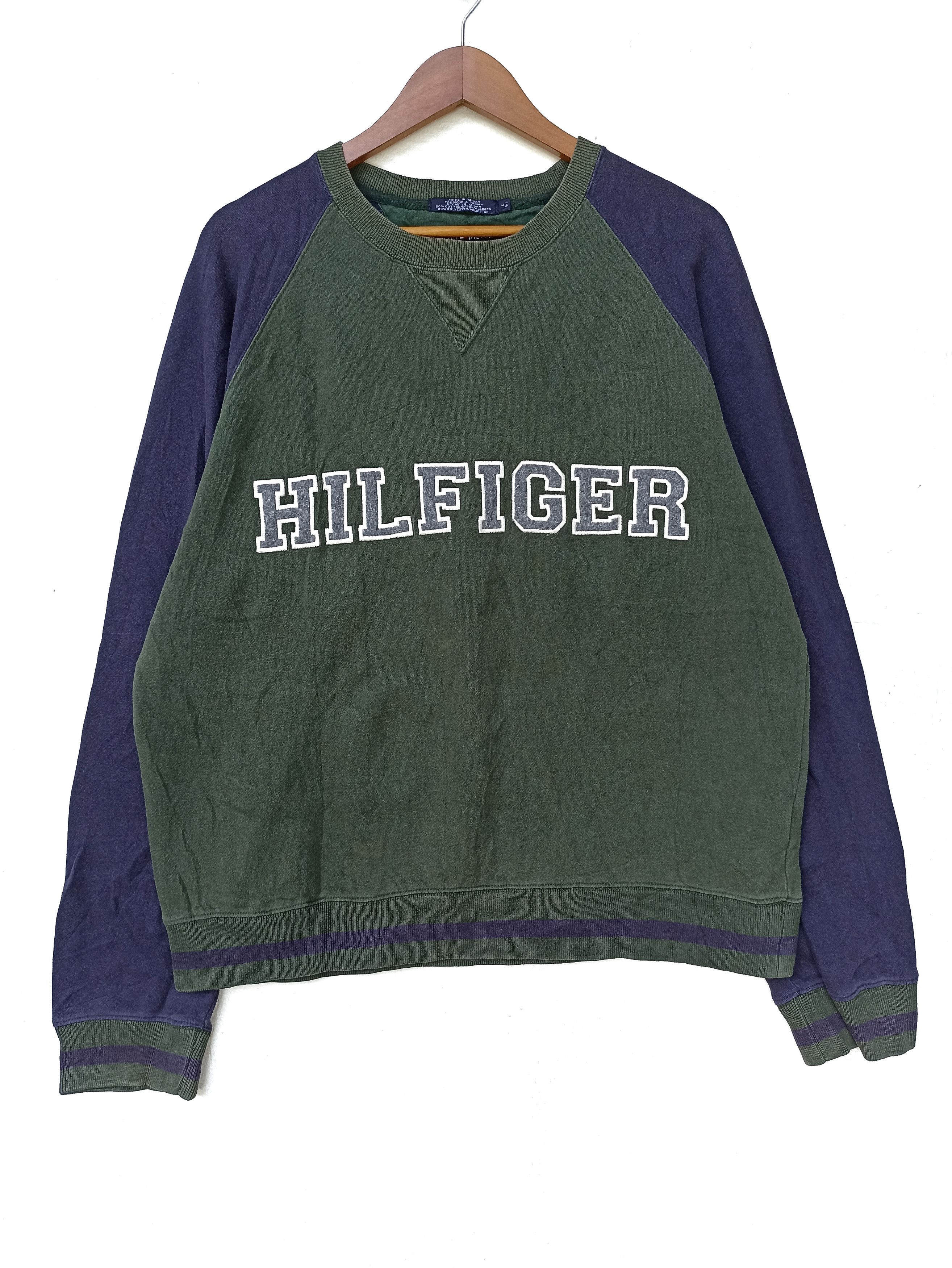 Tommy Hilfiger Vintage Tommy Hilfiger sweatshirt spell out Size US L / EU 52-54 / 3 - 1 Thumbnail