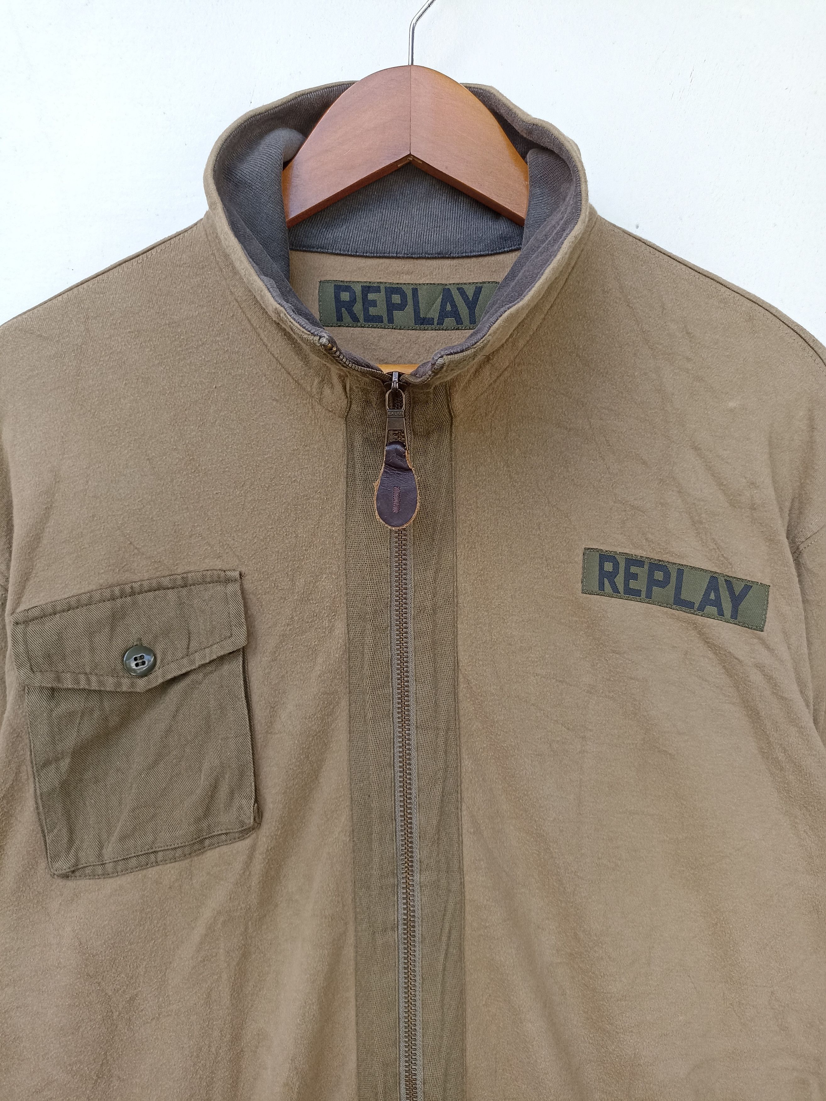 Replay Replay sweater zipper jacket Size US L / EU 52-54 / 3 - 5 Thumbnail