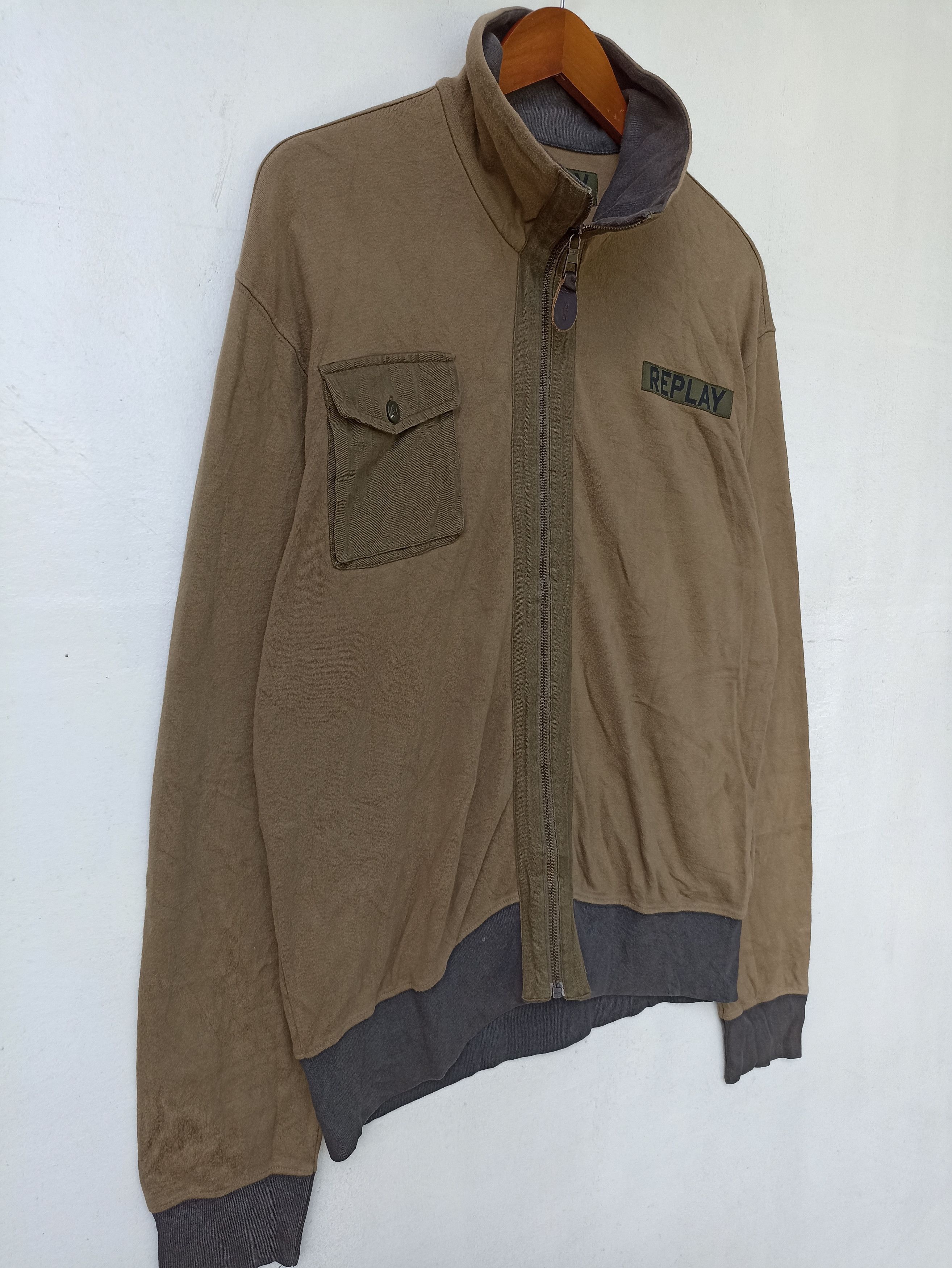 Replay Replay sweater zipper jacket Size US L / EU 52-54 / 3 - 4 Thumbnail