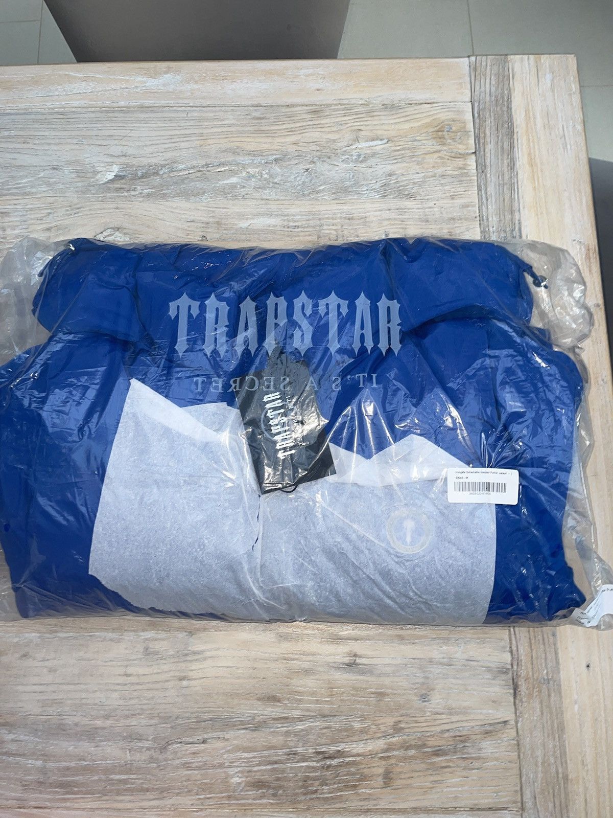 Trapstar London TRAPSTAR IRONGATE DETACHABLE HOODED PUFFER JACKET-BLUE Size US M / EU 48-50 / 2 - 3 Thumbnail