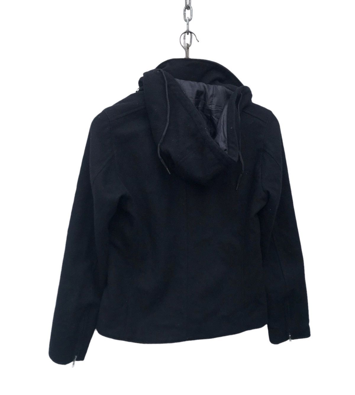 HARE Hare Japan Women Double Collar Hoodie Bikers Jacket Size S / US 4 / IT 40 - 5 Thumbnail