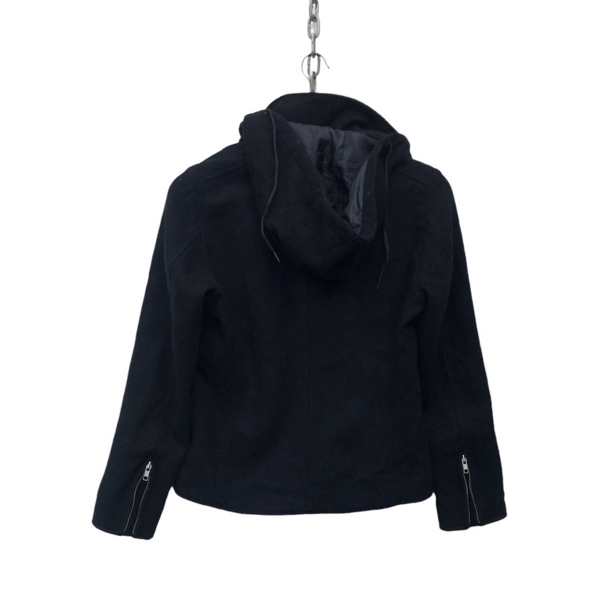 HARE Hare Japan Women Double Collar Hoodie Bikers Jacket Size S / US 4 / IT 40 - 4 Thumbnail