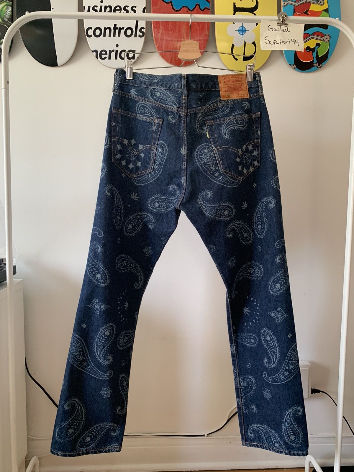 Levi's Unreleased Snoop Dogg denim Size US 34 / EU 50 - 2 Thumbnail