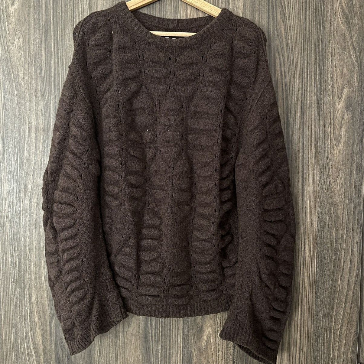 Rick Owens Rick Owens Alpaca Sweater Brown FW20 Size US L / EU 52-54 / 3 - 1 Thumbnail