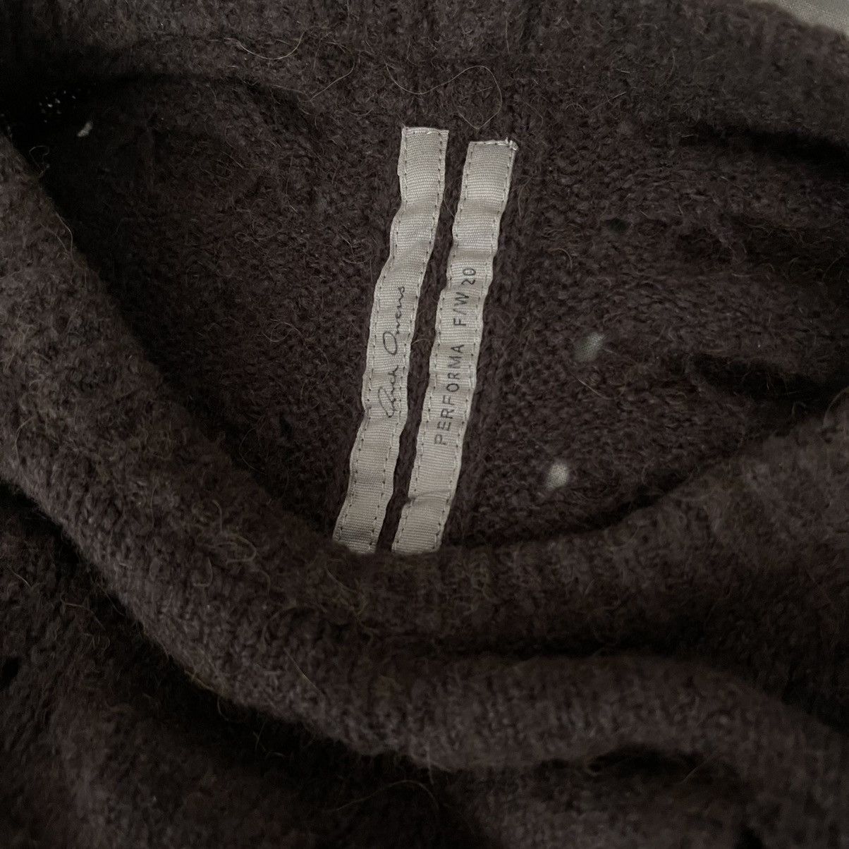 Rick Owens Rick Owens Alpaca Sweater Brown FW20 Size US L / EU 52-54 / 3 - 3 Thumbnail
