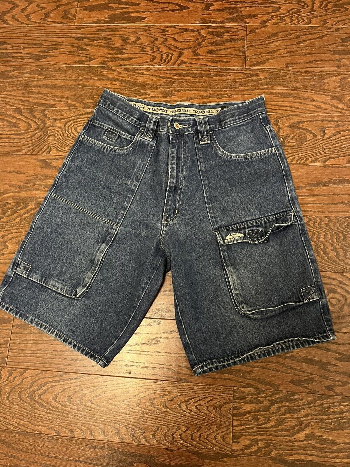 パンツ 00s PELLE PELLE DOUBLE KNEE BAGGY SHORTS 00s PELLE PELLE DOUBLE KNEE BAGGY SHORTS