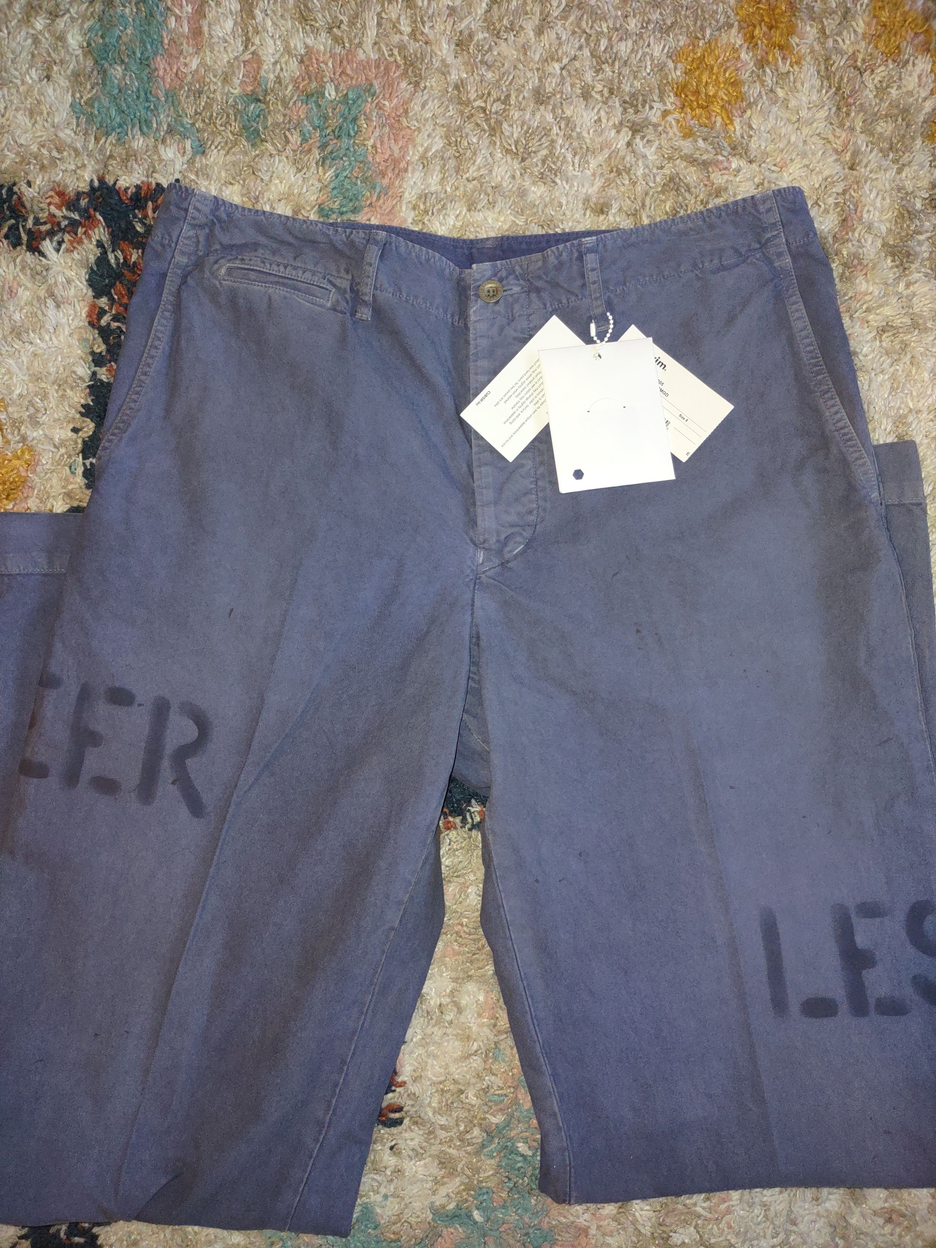 Visvim Peerless Garment Dyed & Damaged Chino Pants Size US 36 / EU 52 - 2 Thumbnail