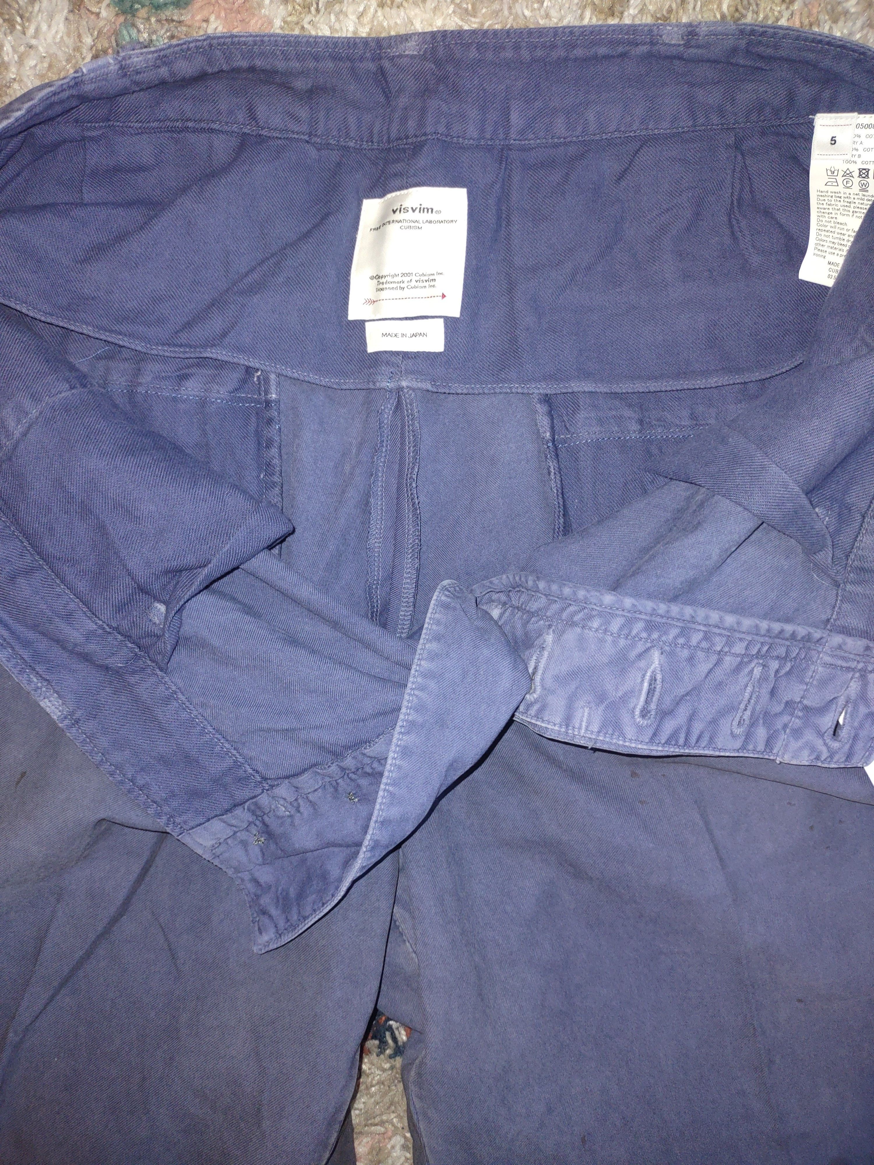 Visvim Peerless Garment Dyed & Damaged Chino Pants Size US 36 / EU 52 - 4 Thumbnail