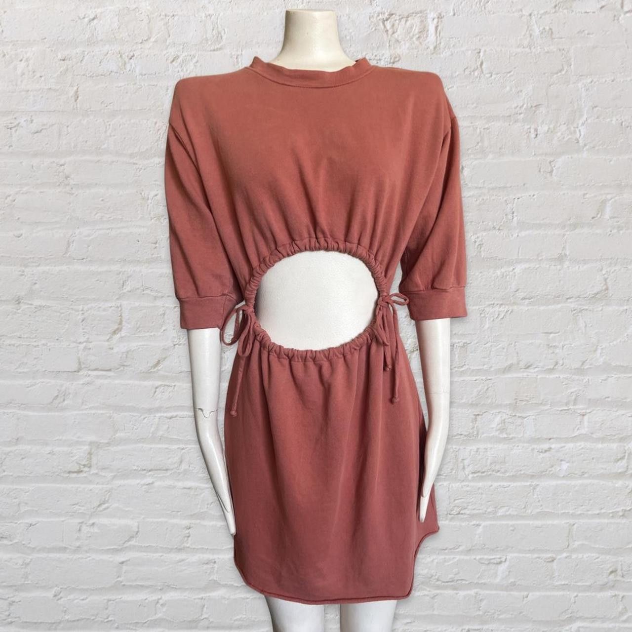 Lovers + Friends Fleece Cutout Dress