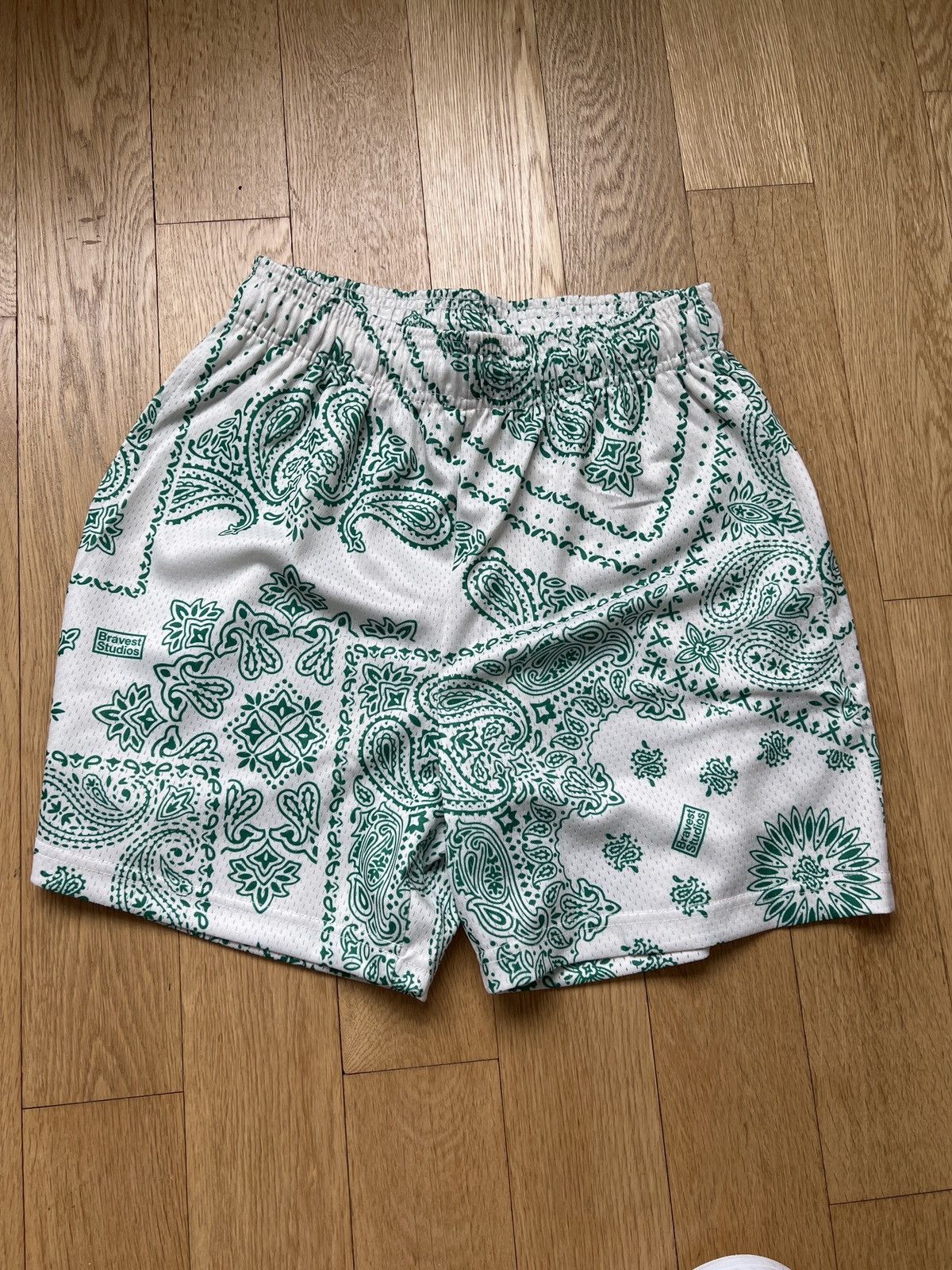 Bravest Studios Bravest Studios Porcelain Green Shorts | Grailed