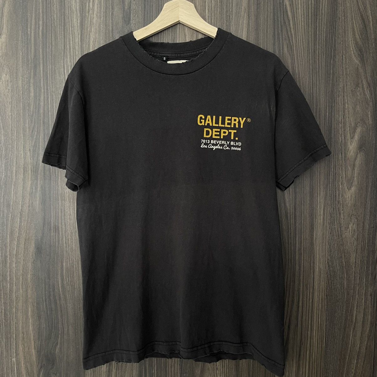 Gallery Dept. Gallery Dept. Drive Thru Tee Washed Black | Grailed