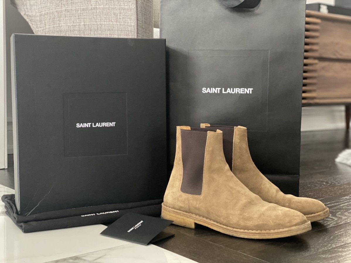 Saint laurent nevada sale chelsea boots