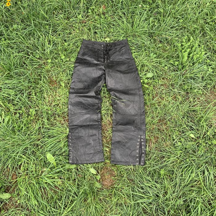 Vintage Vintage Leather Pants 90s | Grailed
