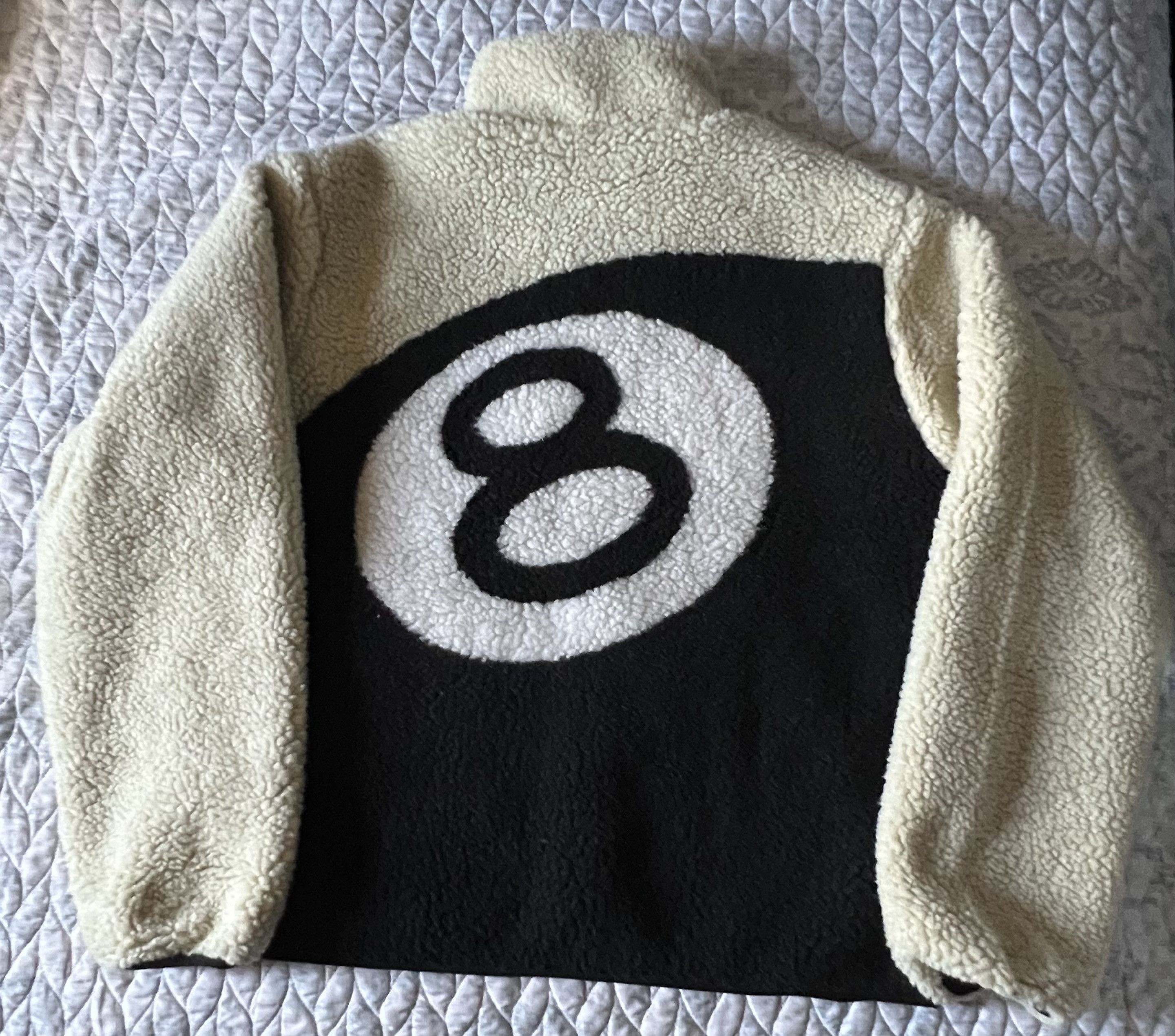 STUSSY 8 Ball Sherpa Jacket ボアジャケット8ボール-