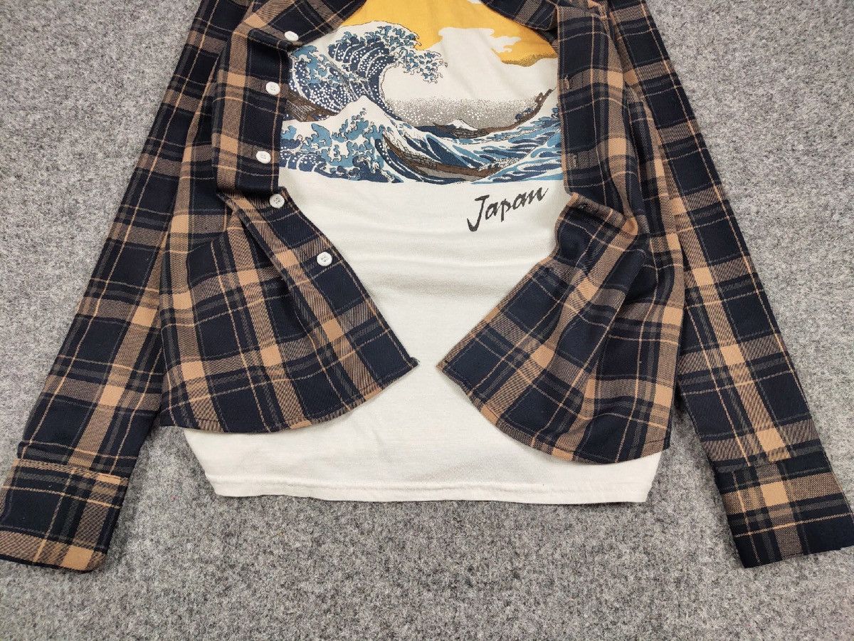 Flannel Vintage Flannel Shirt Checkered Travis Scott Style Hype Size US M / EU 48-50 / 2 - 4 Thumbnail