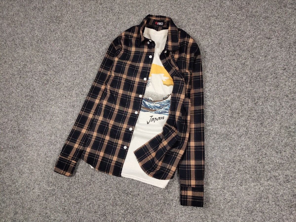 Flannel Vintage Flannel Shirt Checkered Travis Scott Style Hype Size US M / EU 48-50 / 2 - 6 Thumbnail