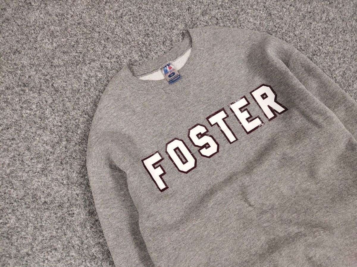 Russell Athletic Vintage 90s Russell Athletic Gray Blank Sweatshirt Pullover Size US M / EU 48-50 / 2 - 7 Thumbnail