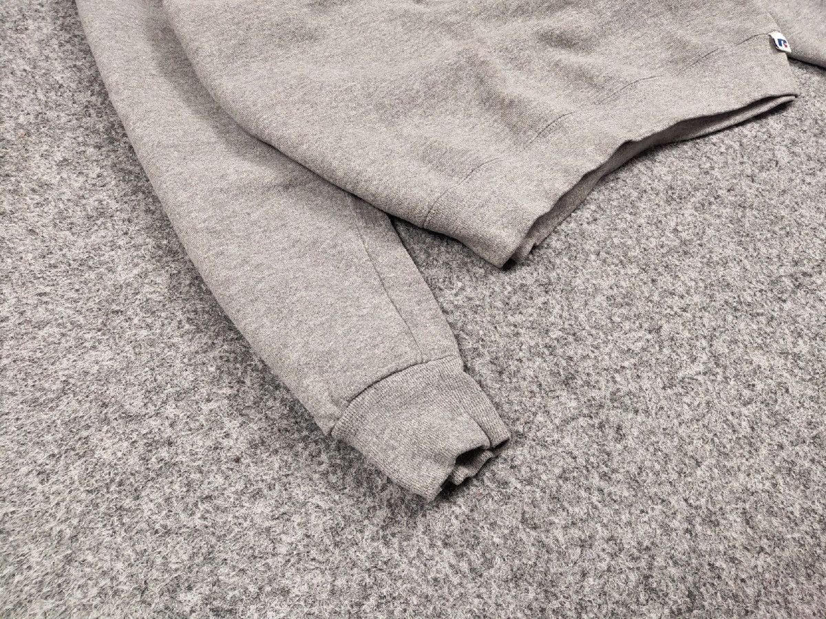 Russell Athletic Vintage 90s Russell Athletic Gray Blank Sweatshirt Pullover Size US M / EU 48-50 / 2 - 6 Thumbnail