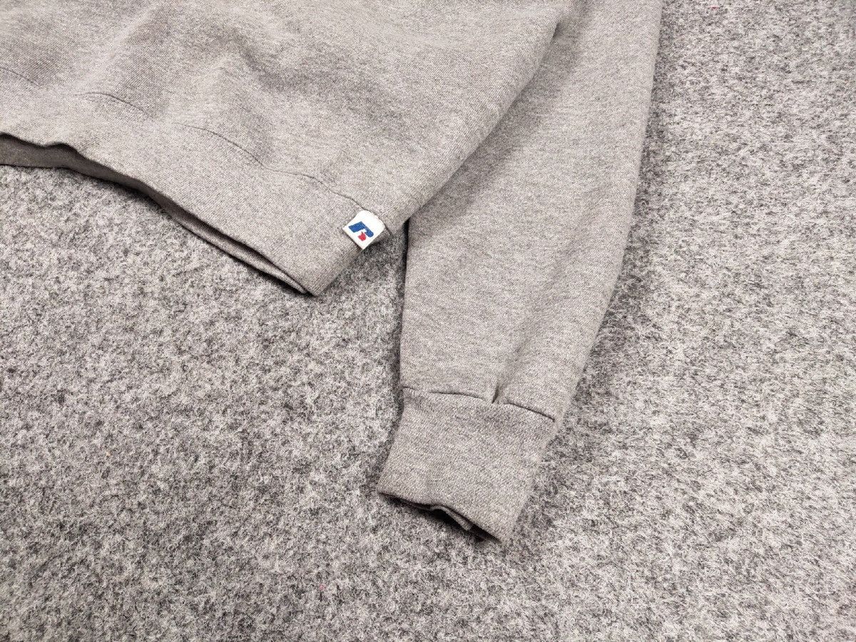 Russell Athletic Vintage 90s Russell Athletic Gray Blank Sweatshirt Pullover Size US M / EU 48-50 / 2 - 5 Thumbnail