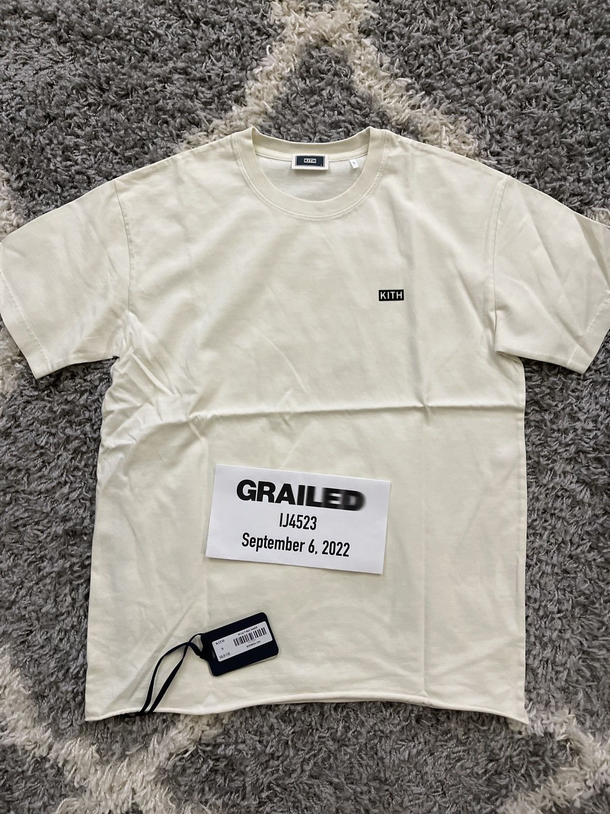 Kith Small Box Logo Tshirt Sz S NWTs