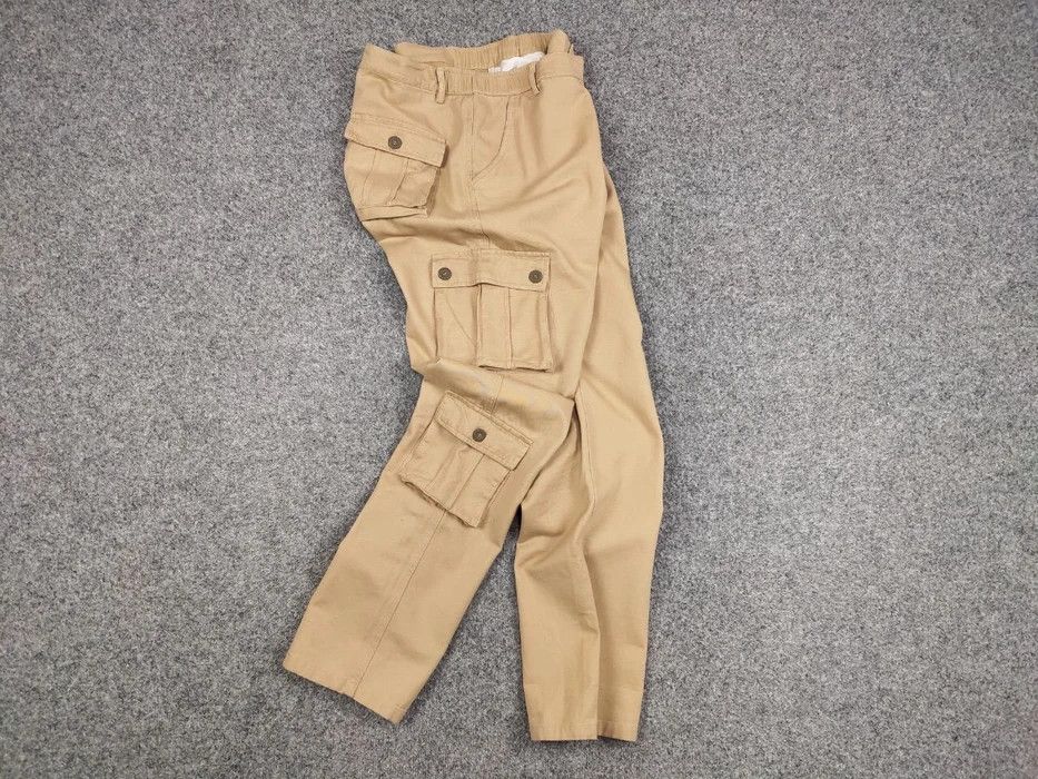 Japanese Brand Vintage Japan Multi Pocket Cargo Beige Pants Travis Scott Size US 36 / EU 52 - 8 Thumbnail