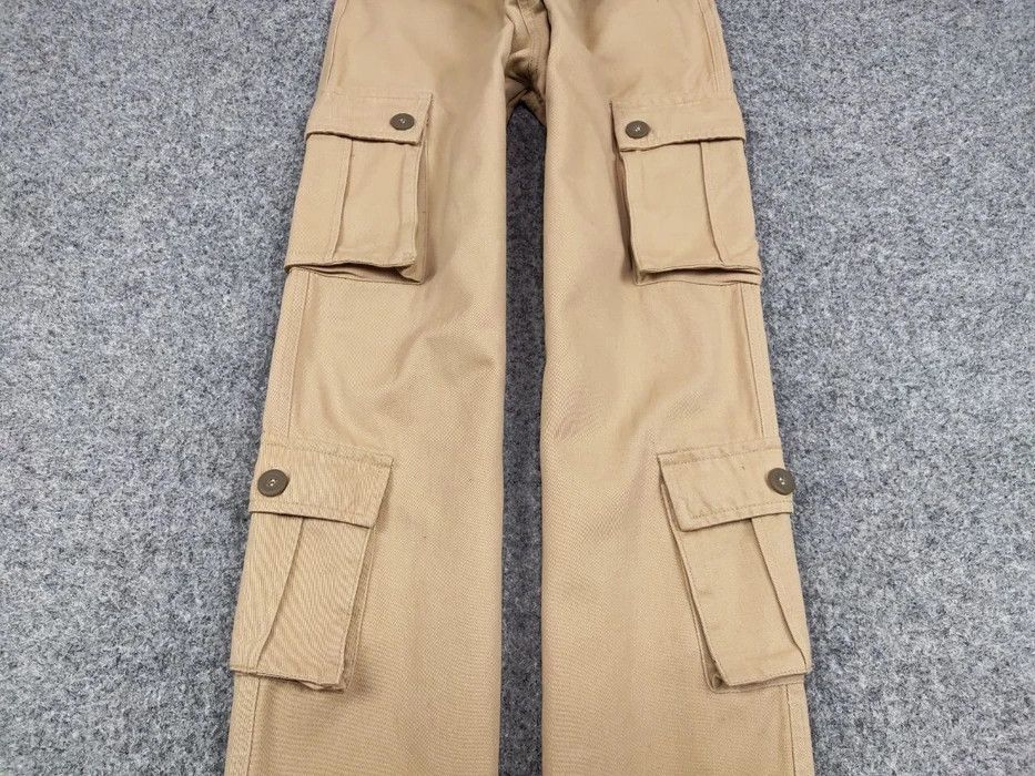 Japanese Brand Vintage Japan Multi Pocket Cargo Beige Pants Travis Scott Size US 36 / EU 52 - 4 Thumbnail