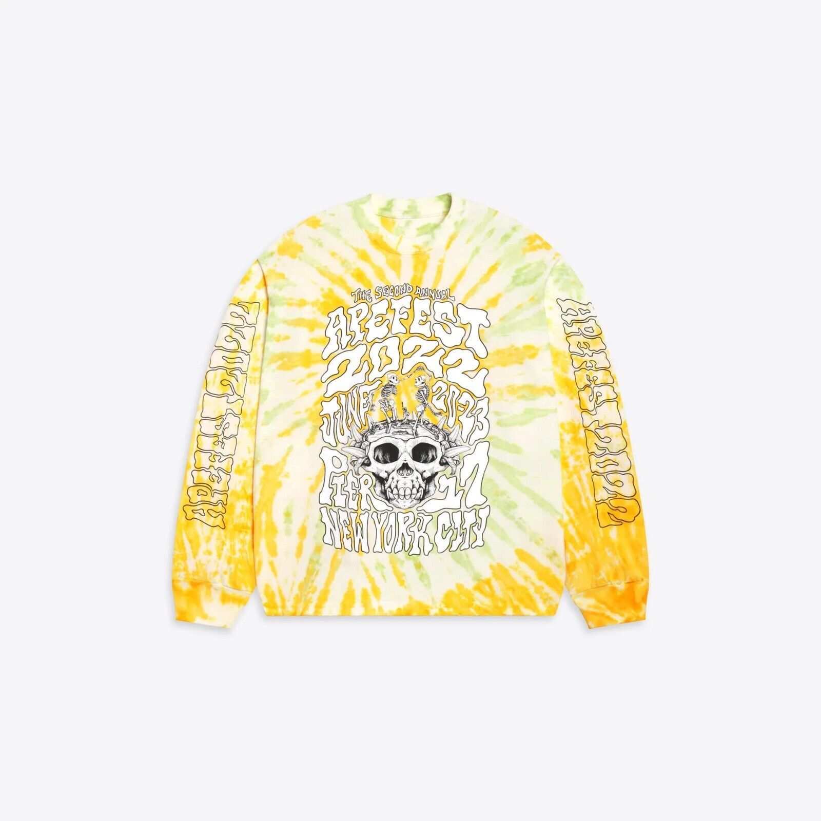 BAYC Bored Ape Yatch Club - BONEYARD BOOGIE LS TEE