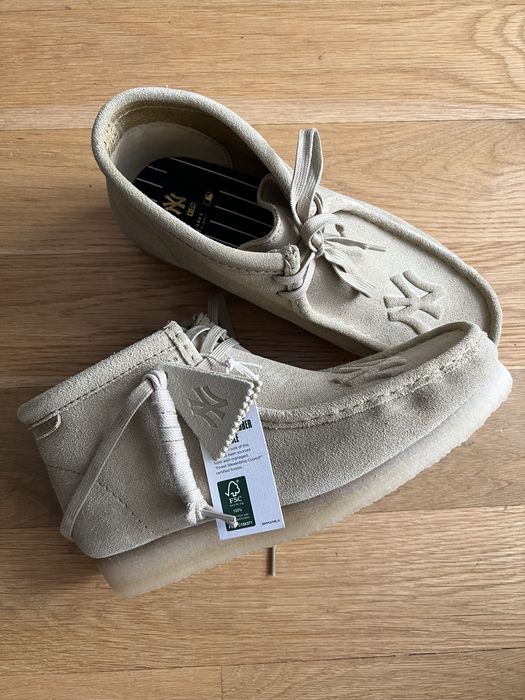 Kith Kith & Clarks for New York Yankees Wallabee Boot | Grailed