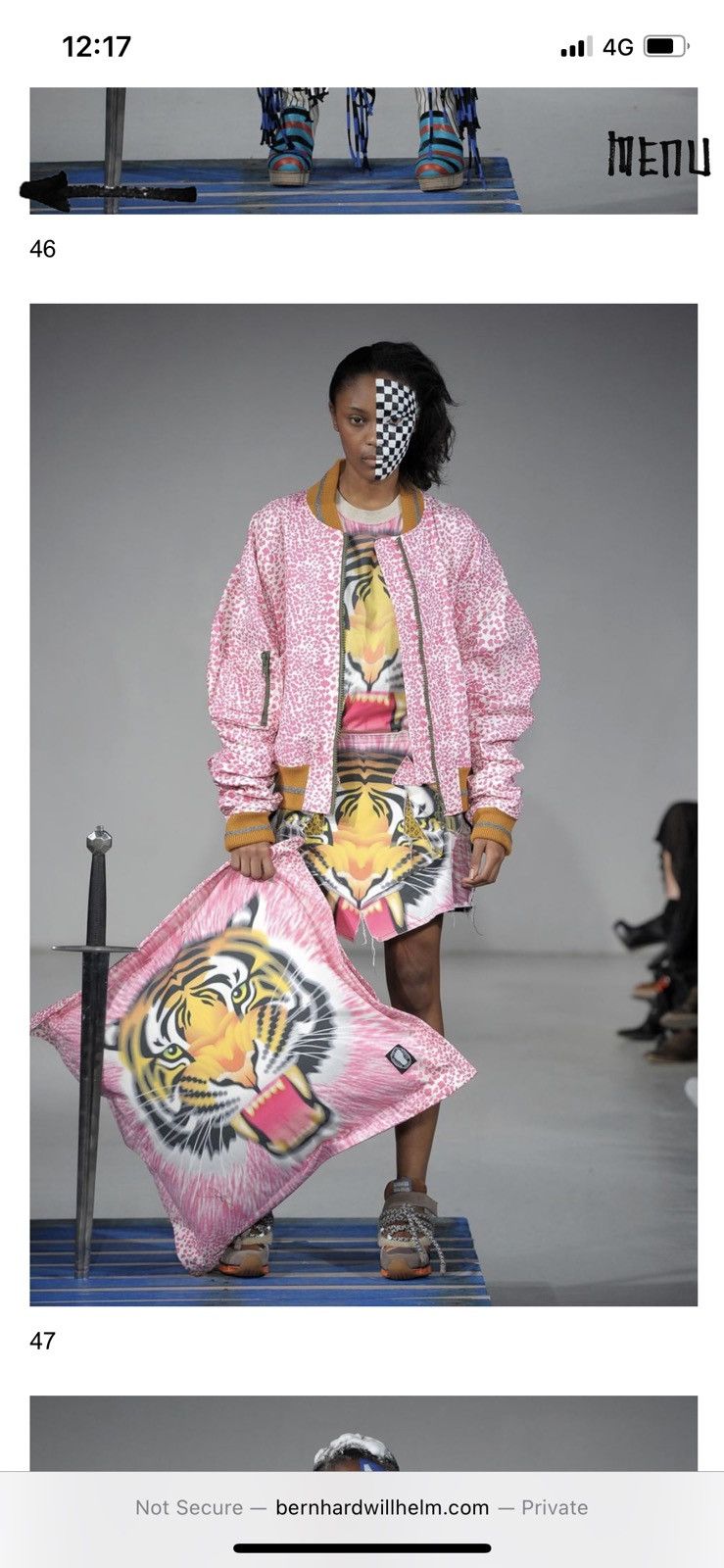 image of Bernhard Willhelm 2012-2013 Aw Women Main Collection in Unspecified (Size 29)