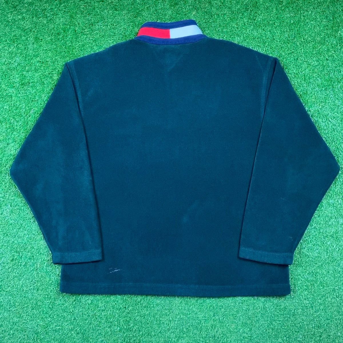 Tommy Hilfiger Vintage 90s Tommy Hilfiger Fleece Sweatshirt Pullover XXL Size US XXL / EU 58 / 5 - 3 Thumbnail