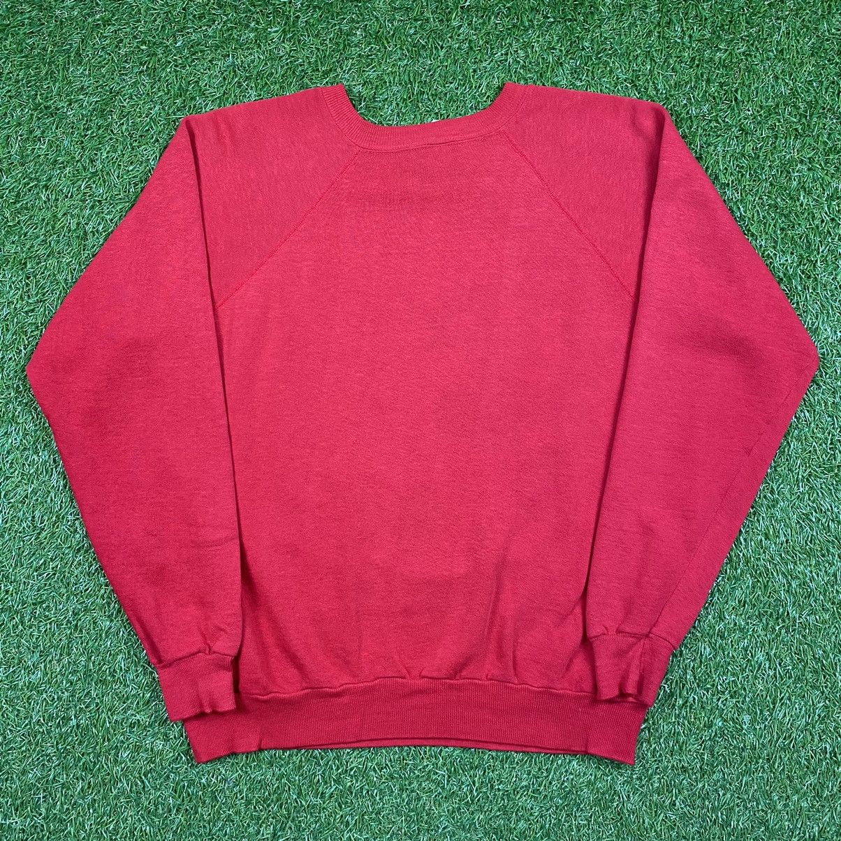 Vintage Vintage 80s Wisconsin Badgers Crewneck Sweatshirt Size M Size US M / EU 48-50 / 2 - 2 Thumbnail