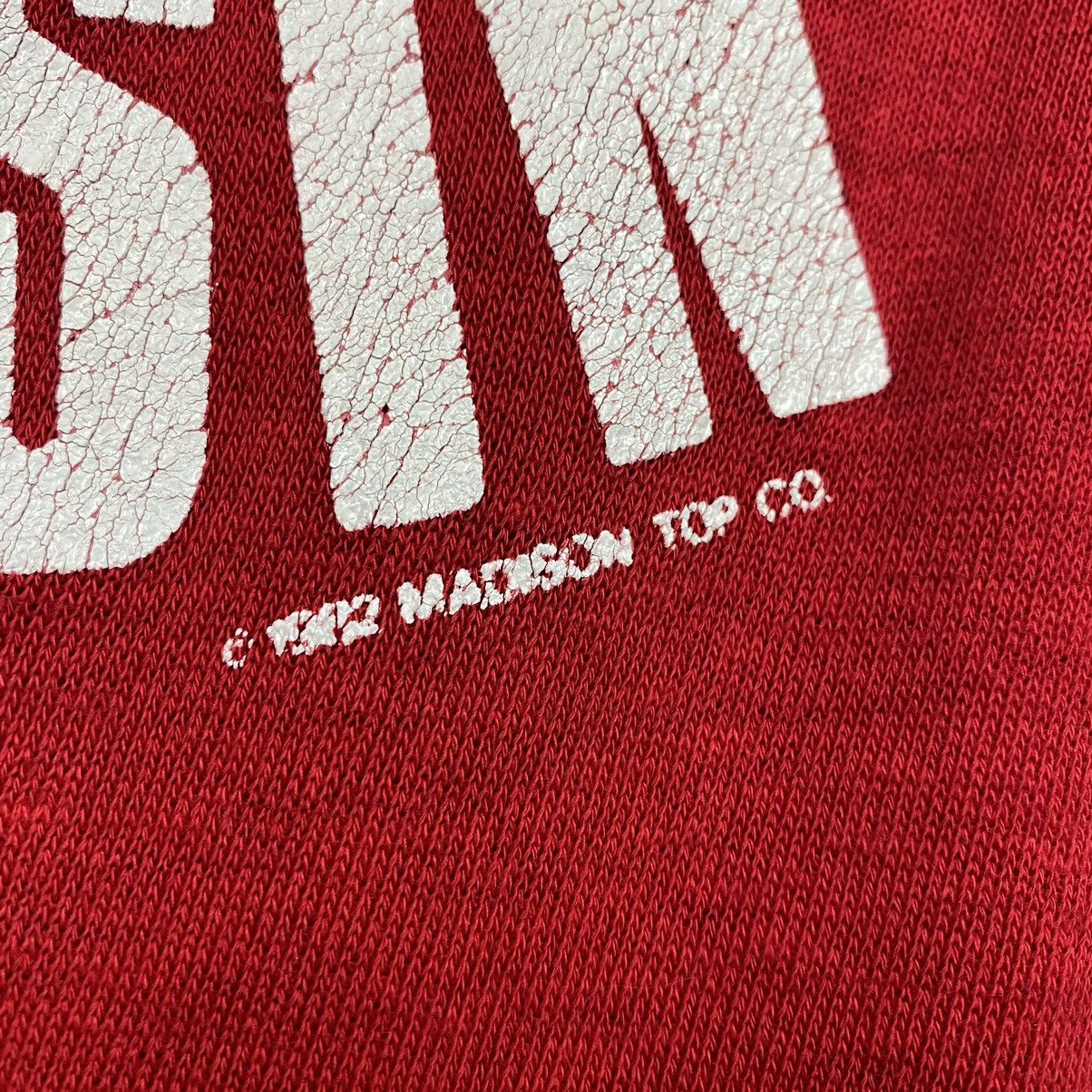 Vintage Vintage 80s Wisconsin Badgers Crewneck Sweatshirt Size M Size US M / EU 48-50 / 2 - 5 Thumbnail