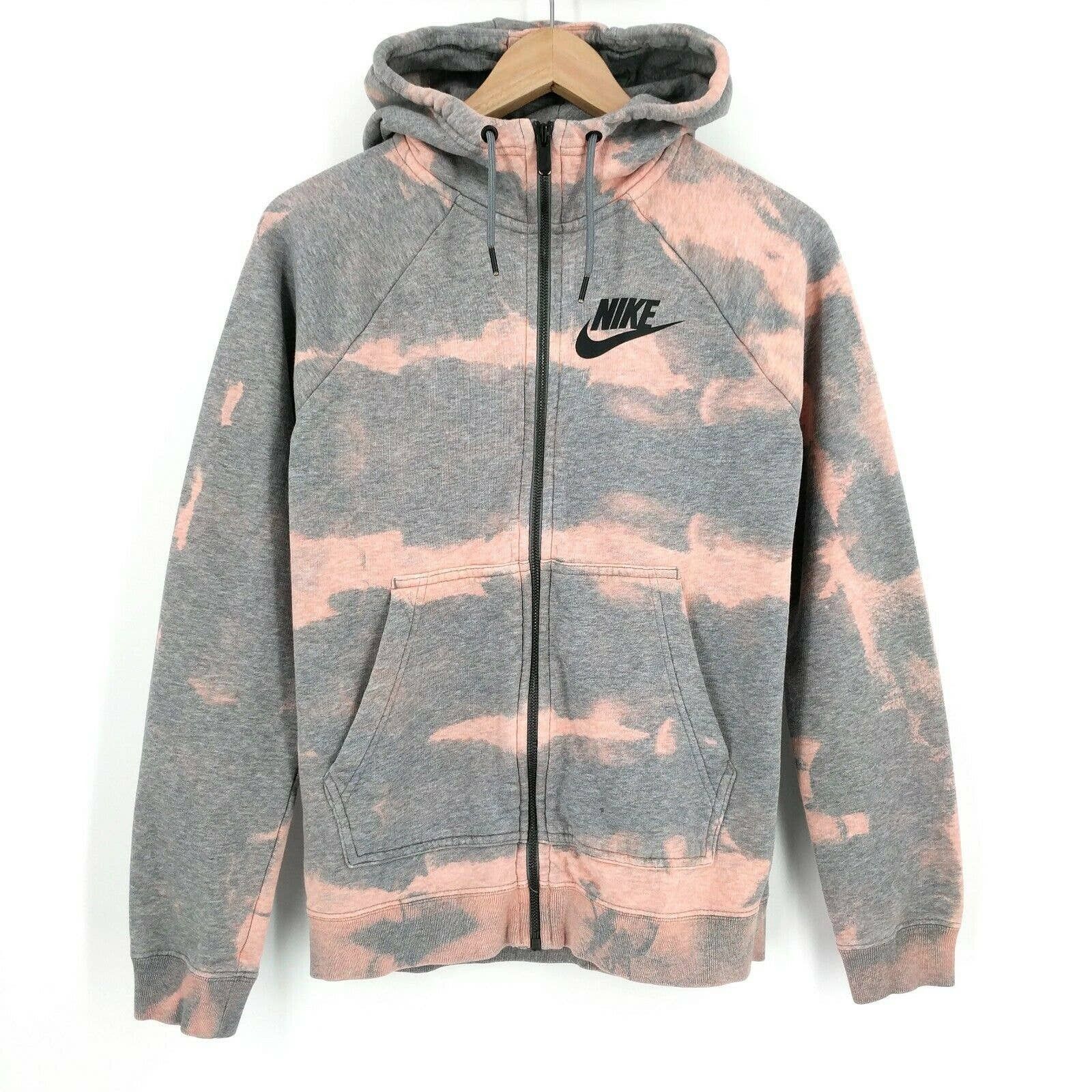 Nike bleached sweatshirt hotsell