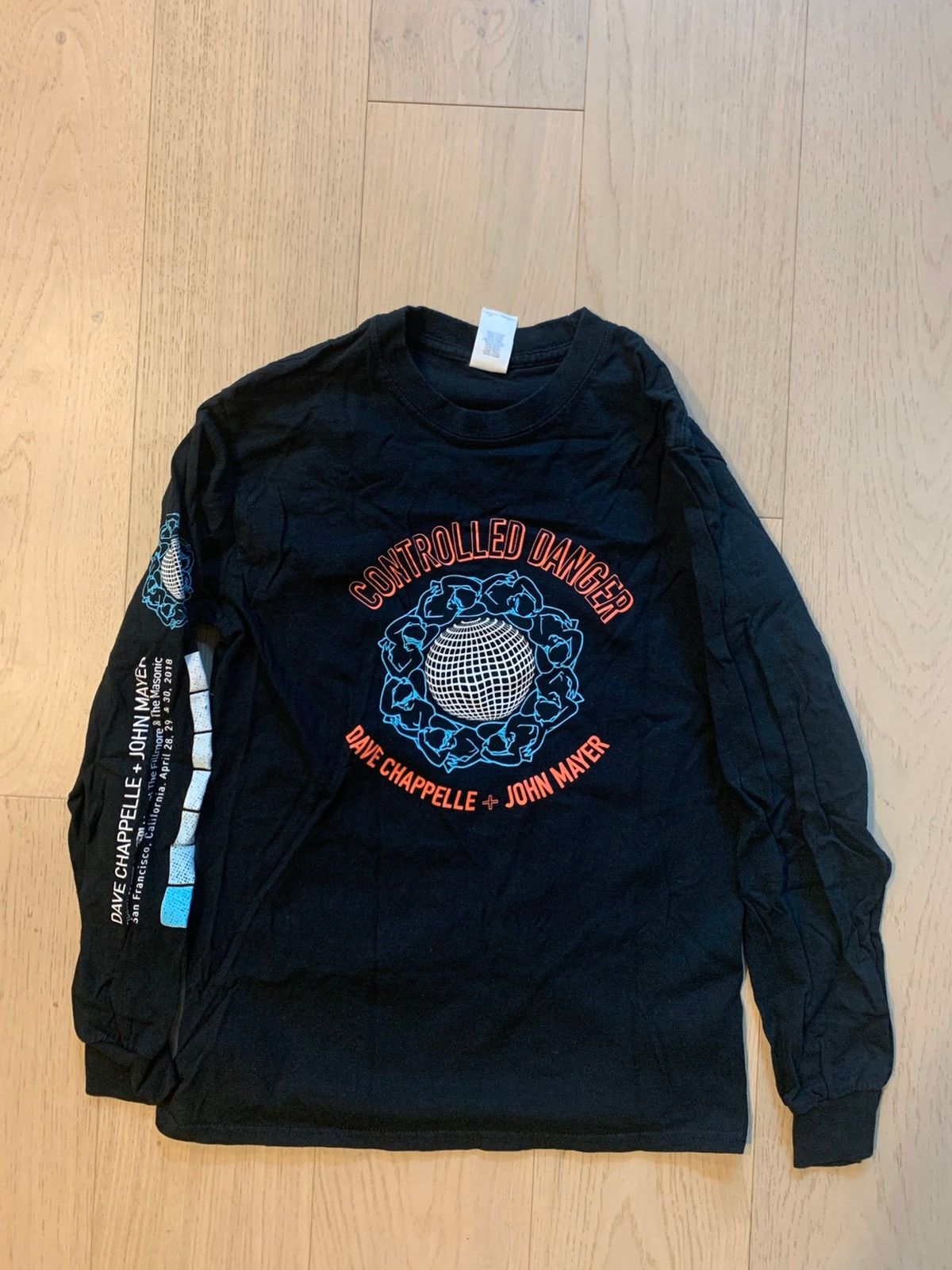 John Mayer John Mayer x Dave Chapelle Controlled Danger longsleeve