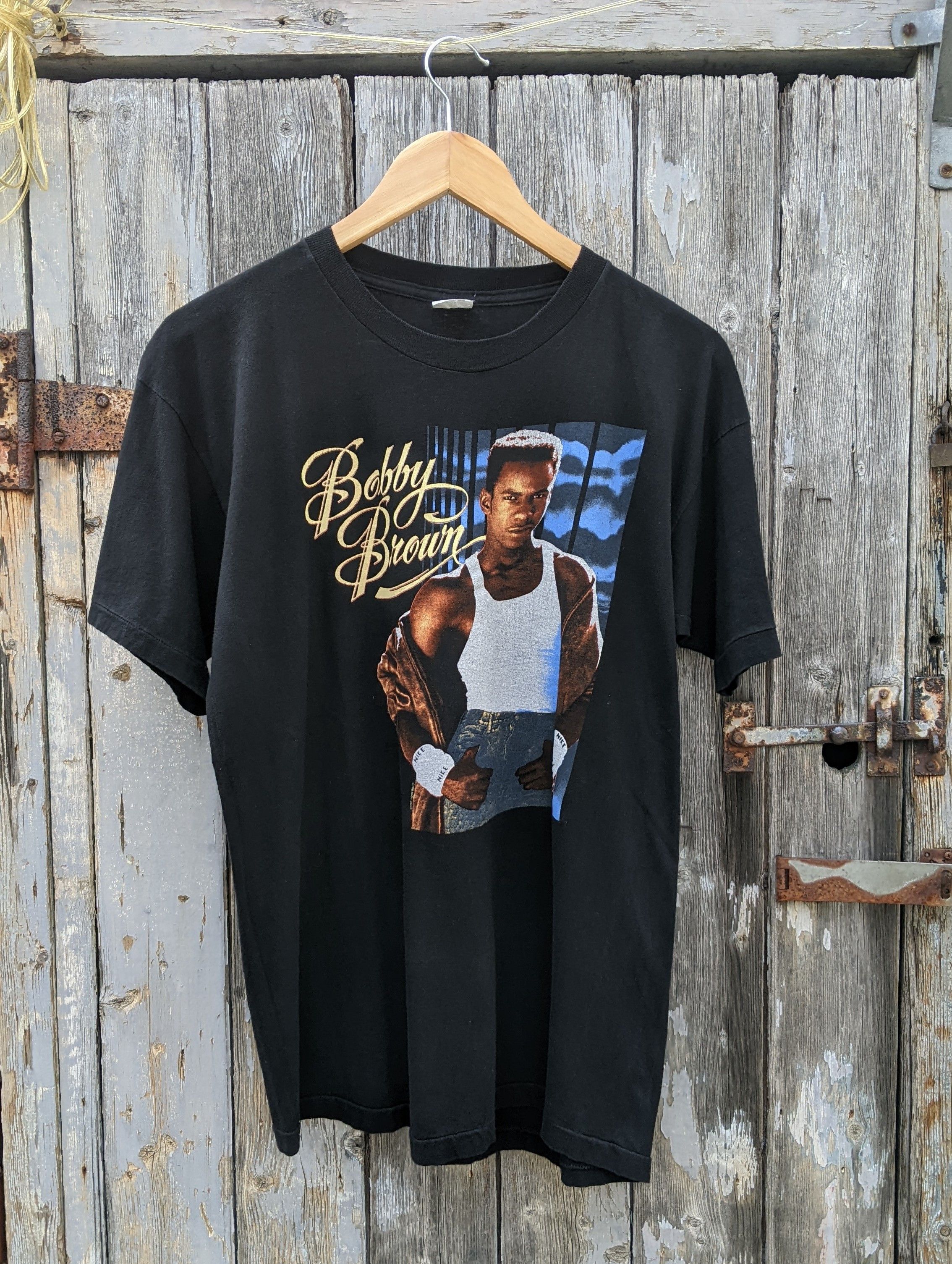 Vintage Vintage Bobby Brown Rap Style Album T Shirt 80s | Grailed
