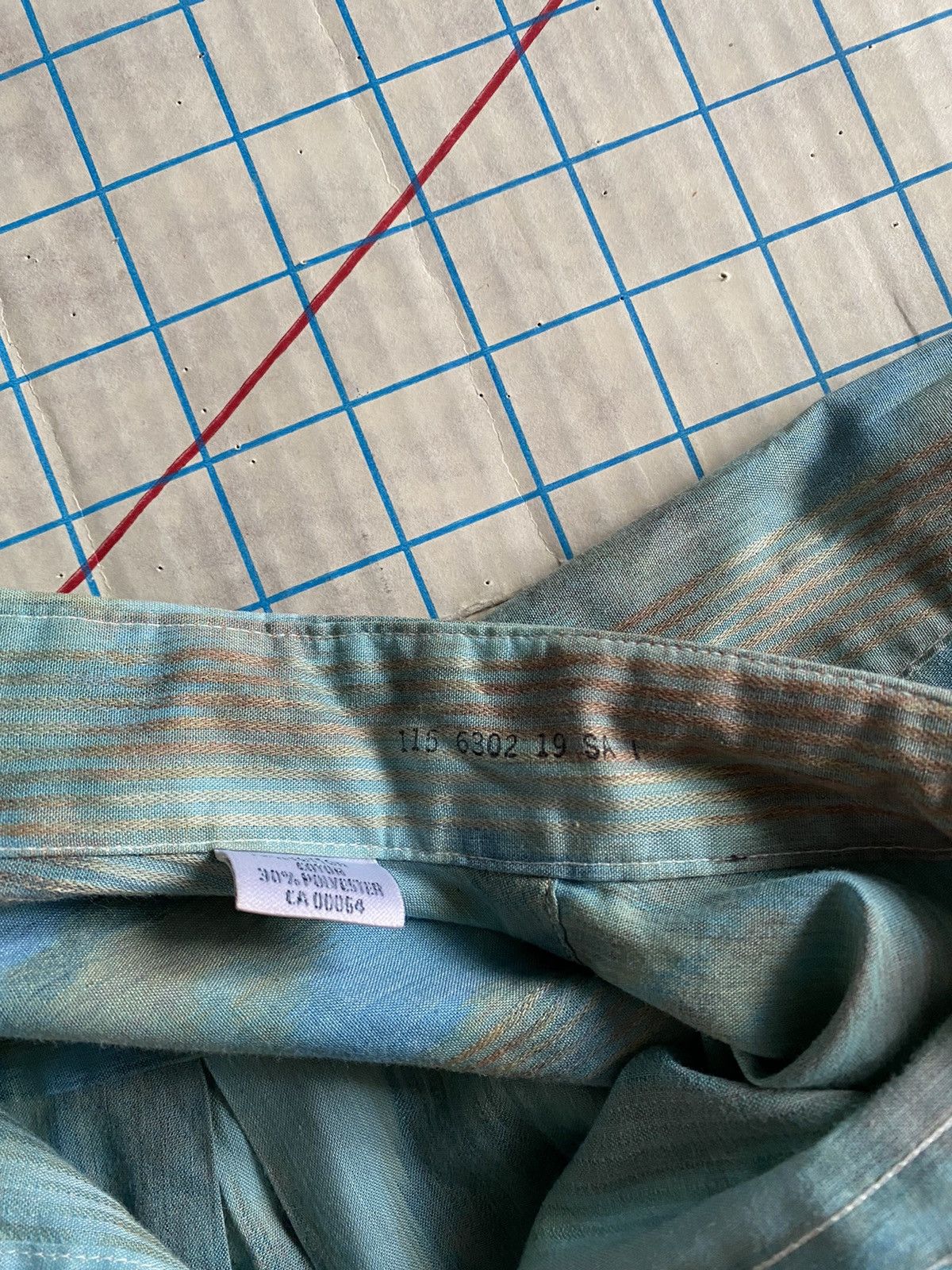 Christian Dior Monsieur Vintage Christian Dior Monsieur S/S Patterned Button Up Med Size US M / EU 48-50 / 2 - 6 Thumbnail