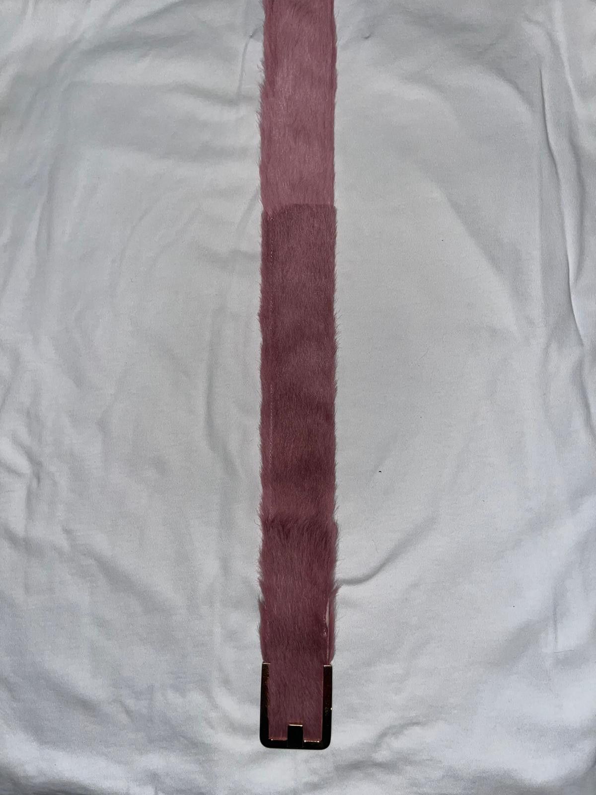 Prada Prada pink fur belt Size ONE SIZE - 5 Thumbnail