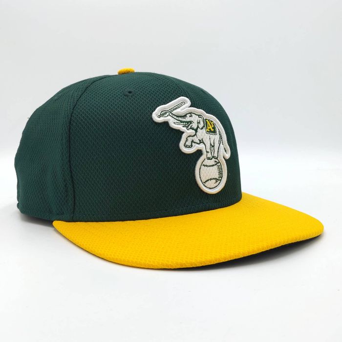 Casquette New Era Cooperstown Oakland Athletics – 50e Anniversaire Stomper – Taille 7 3/8 – Occasion