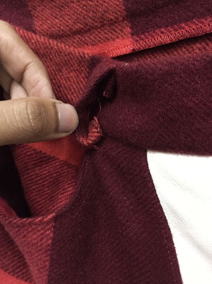 Jun Takahashi × Undercover Archival Red Tartan Bondage Punker Wool Cashmere Pants Size US 28 / EU 44 - 9 Thumbnail