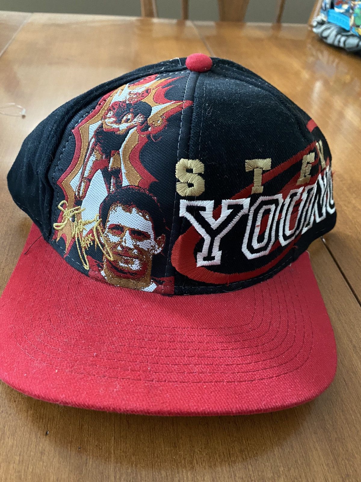 Drew Pearson × Vintage STEVE YOUNG SAN FRANCISCO 49’ERS HAT Size ONE SIZE - 1 Thumbnail