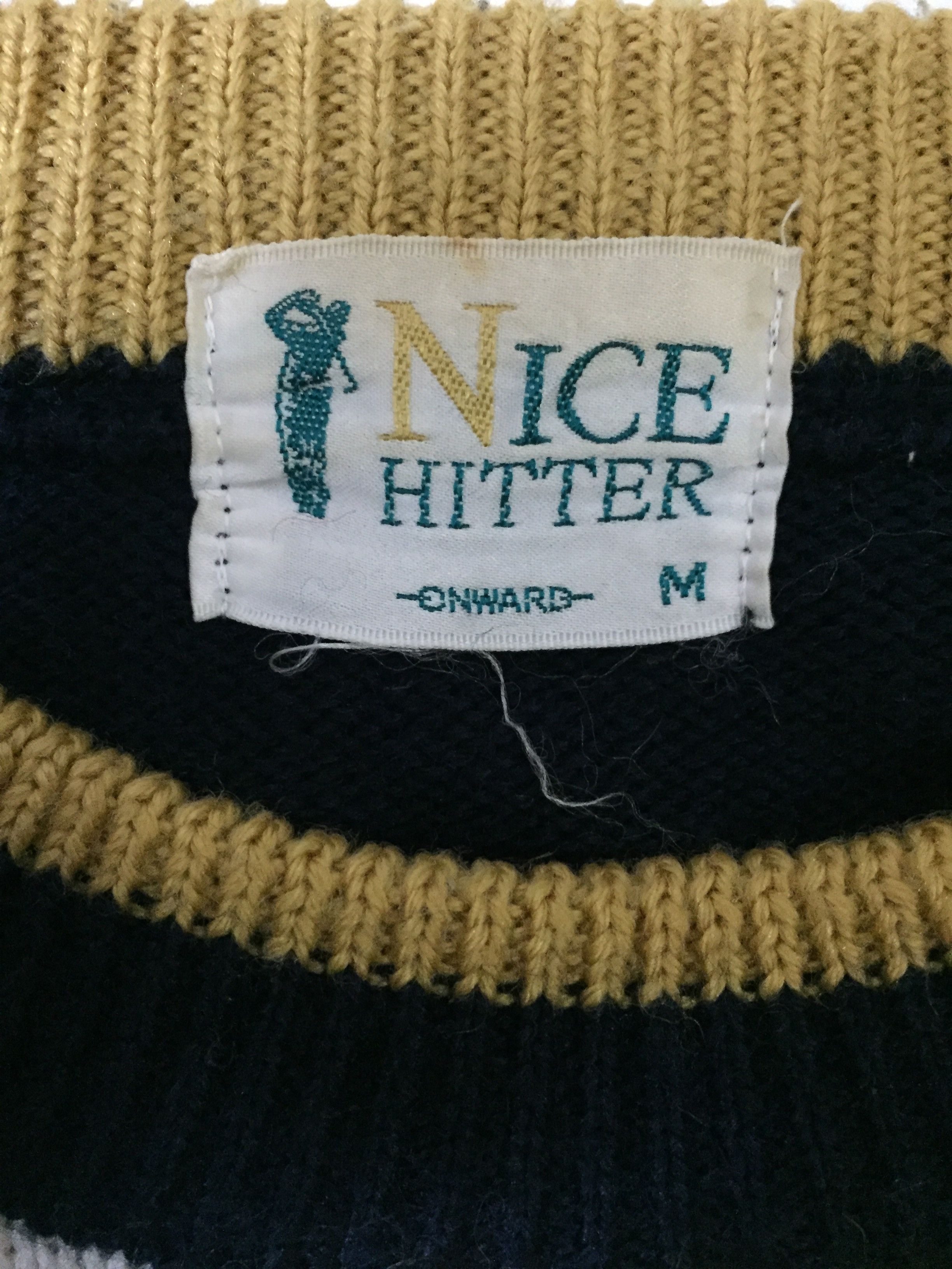 Other Vintage Nice Hitter Knitwear Sweater Size US M / EU 48-50 / 2 - 7 Thumbnail